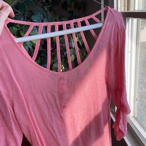 Pink blouse